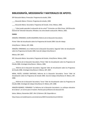 Bibliografía