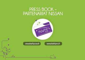 PRESS BOOK - Partenariat NISSAN