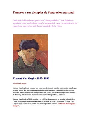 Famosos y sus ejemplos de Superacion personal