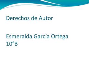 Los derechos de autor