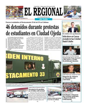 El Regional de Zulia 20-03-2014