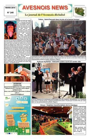 AVESNOIS NEWS N° 248
