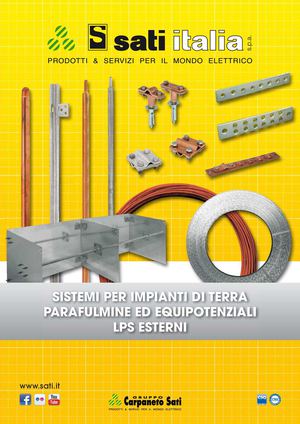 SISTEMI PER IMPIANTI DI TERRA PARAFULMINE ED EQUIPOTENZIALI LPS ESTERNI