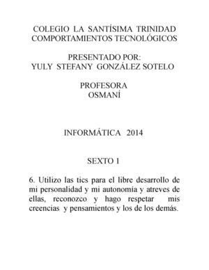 comportamientos tecnologicos