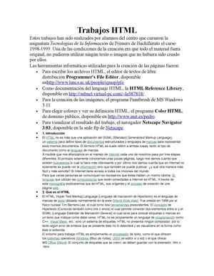 TRABAJOS EN HTML