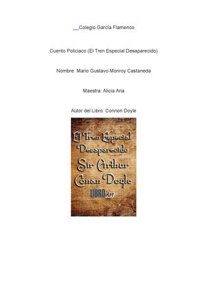 EL TREN ESPECIAL DESAPARECIDO