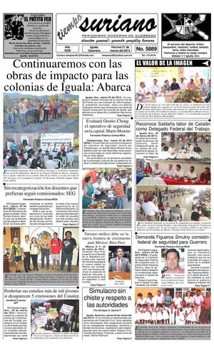 TIEMPO SURIANO 21 DE MARZO 2014