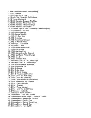 Various Artists, The Byrds, Bobby Fuller Four, Brenda Lee, Jackie  DeShannon, Gene Clark, The Cyrkle, Roy Orbison, Lesley Gore, Chad Stuart -  Have a Nice Life: More Great Breakup Songs of the