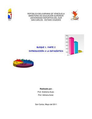 Introducción a la Estadistica