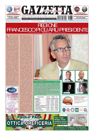 Gazzetta del Sulcis Iglesiente N° 663 del 20 Febbraio 2014