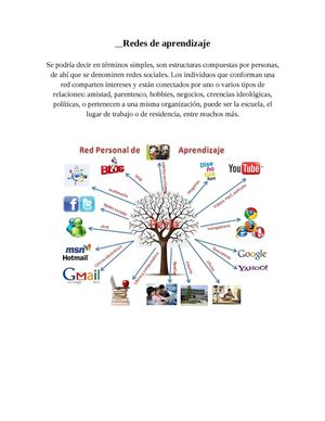 Redes de aprendizaje