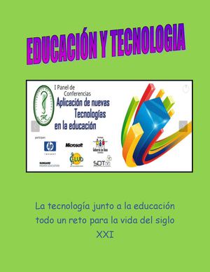 EDUCACIÓN Y TECNOLOGÍA