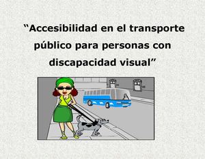 Accesibilidad en el transporte público