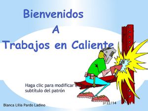 Trabajos en caliente