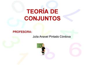 Teoria de Conjuntos ana