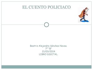 El cuento policíaco.