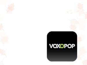 PRESENTACIÓN VOXOPOP