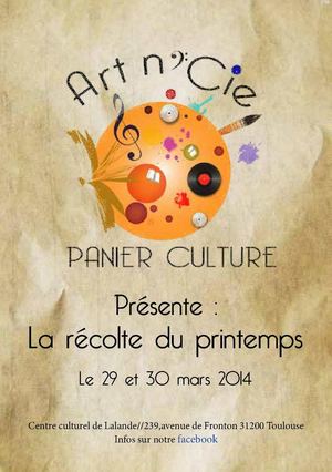 Programme du WE d'ouverture du Panier Culture