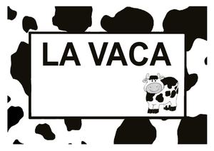 VACA P3 - fitxes blanc i negre
