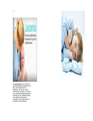 la leusemia en los niños