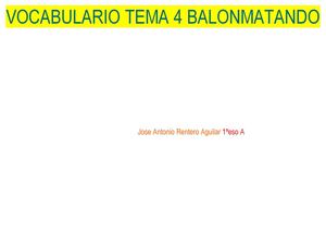 vocabulario UUDD 4