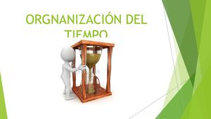 Organización del Tiempo