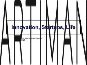 Artiman Ventures reviews innovation, start ups & lifecycle for venture funding