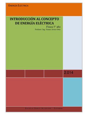 Introducción al concepto de energía eléctrica