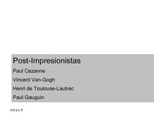 LA VANGUARDIA ARTÍSTICA EN IMAGENES