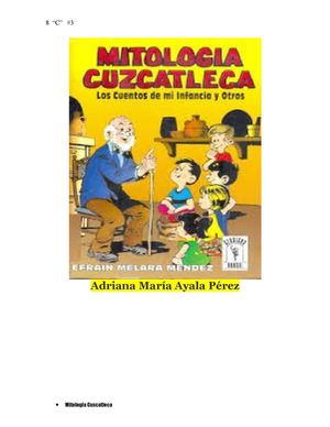 Mitologia Cuscatleca