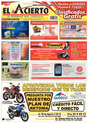 Periódico el acierto  pereira tabla de retomas