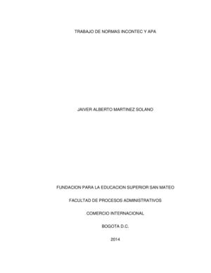 NORMAS ICONTEC Y APA