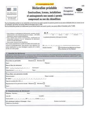 Déclaration préalable enseigne