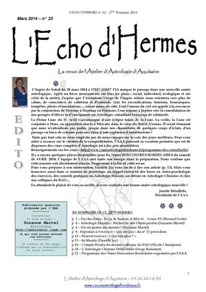 L'ÉCHO D’HERMÈS n° 22 - Mars 2014