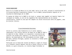 HUGO SANCHEZ