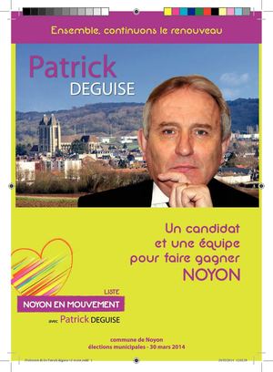 Profession de foi - 2nd tour municipales 2014