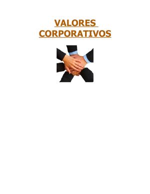 Valores corporativos