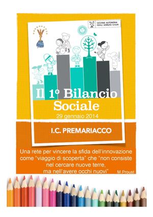 Bilancio Sociale I.C. Premariacco 2012-2013