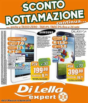 Volantino Expert gruppo Di Lella dal 27/3 al 10/04/2014