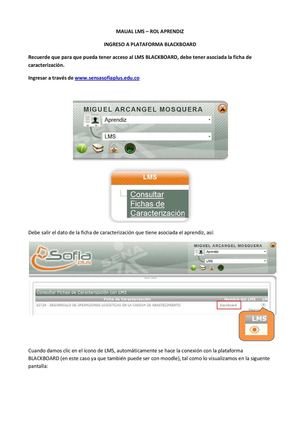 Ejemplo de LMS - Sofia Plus - Sena