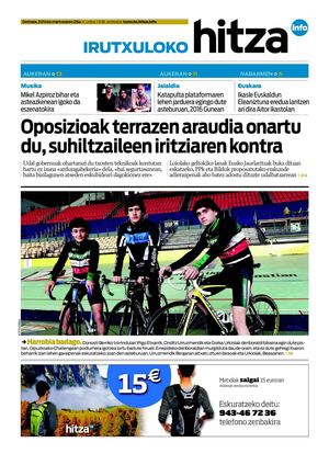 Irutxuloko Hitza 20140328