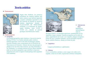teoría asiatica