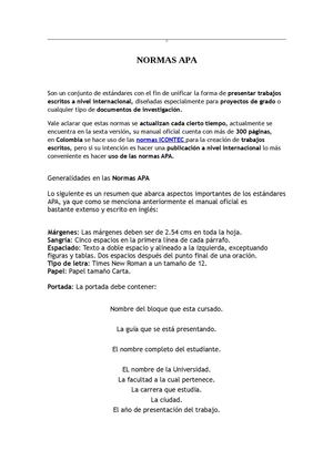 Normal APA / INCONTEC