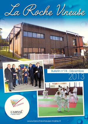 Bulletin municipal n°74 - La Roche Vineuse