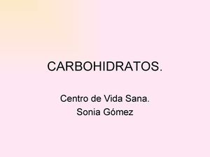 CARBOHIDRATOS
