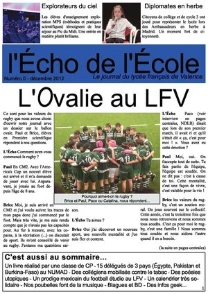 L'écho de l'école 00