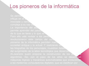 pioneros de tecnologia