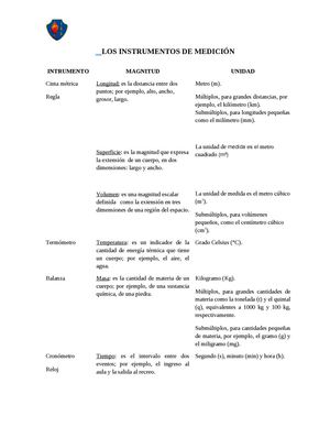 LOSINSTRUMENTOSDEMEDICION