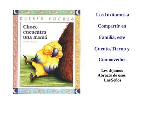 CHOCO ENCUENTRA UNA MAMÁ