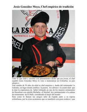 Chef empírico de tradición